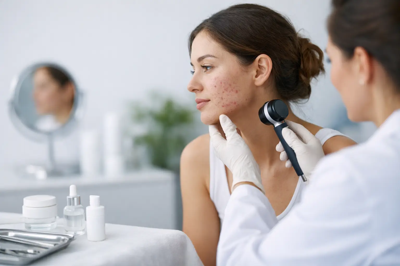 En este momento estás viendo Tratamiento dermatológico para acné adulto