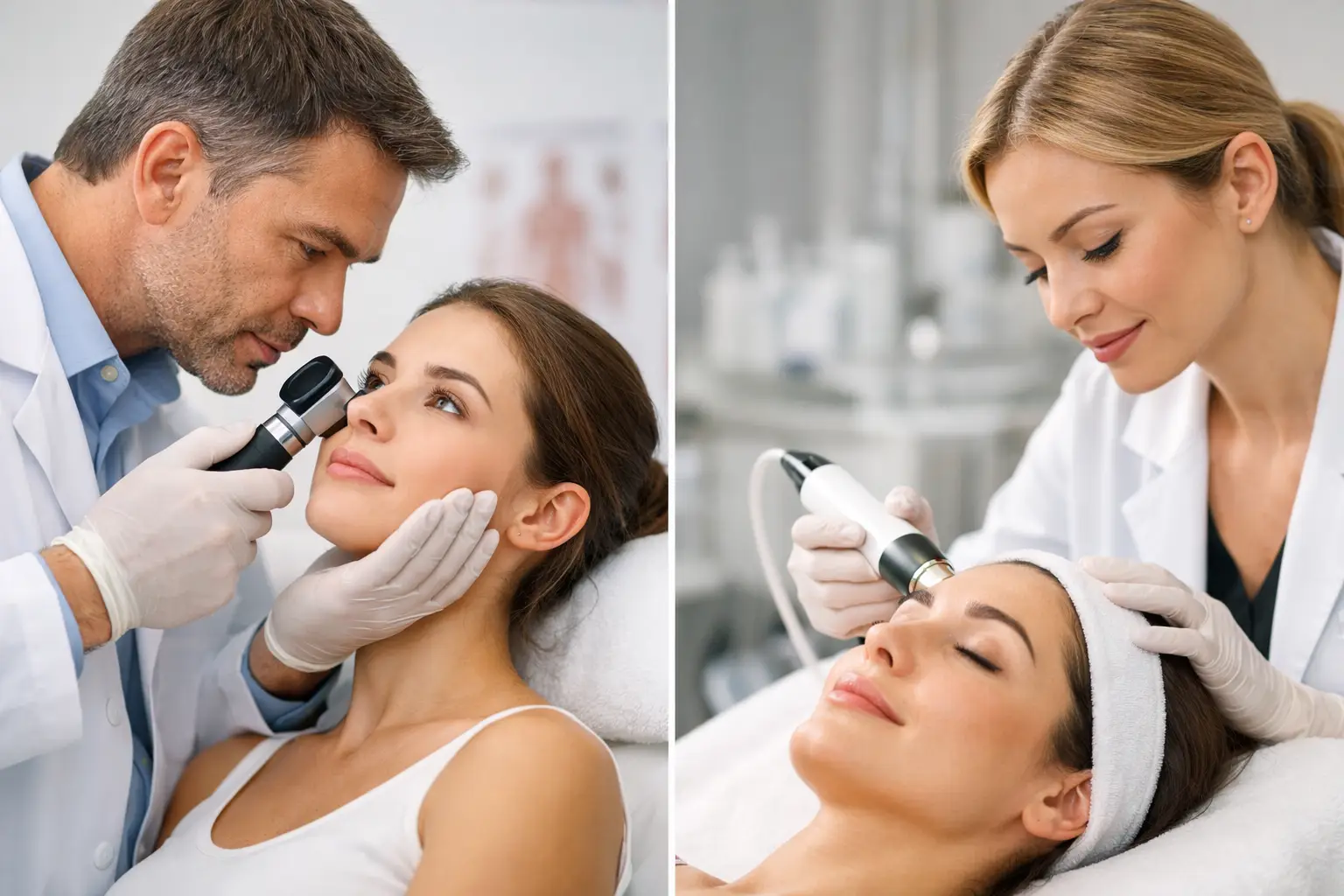 En este momento estás viendo Dermatólogo o cosmetóloga: ¿a quién acudir?