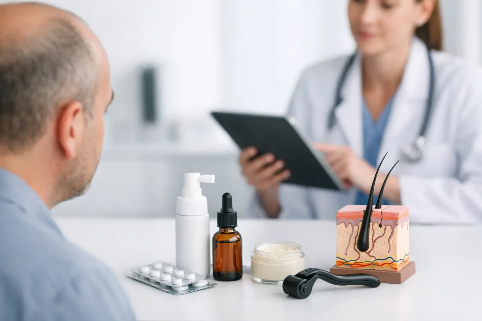En este momento estás viendo Las mejores opciones para alopecia según el diagnóstico
