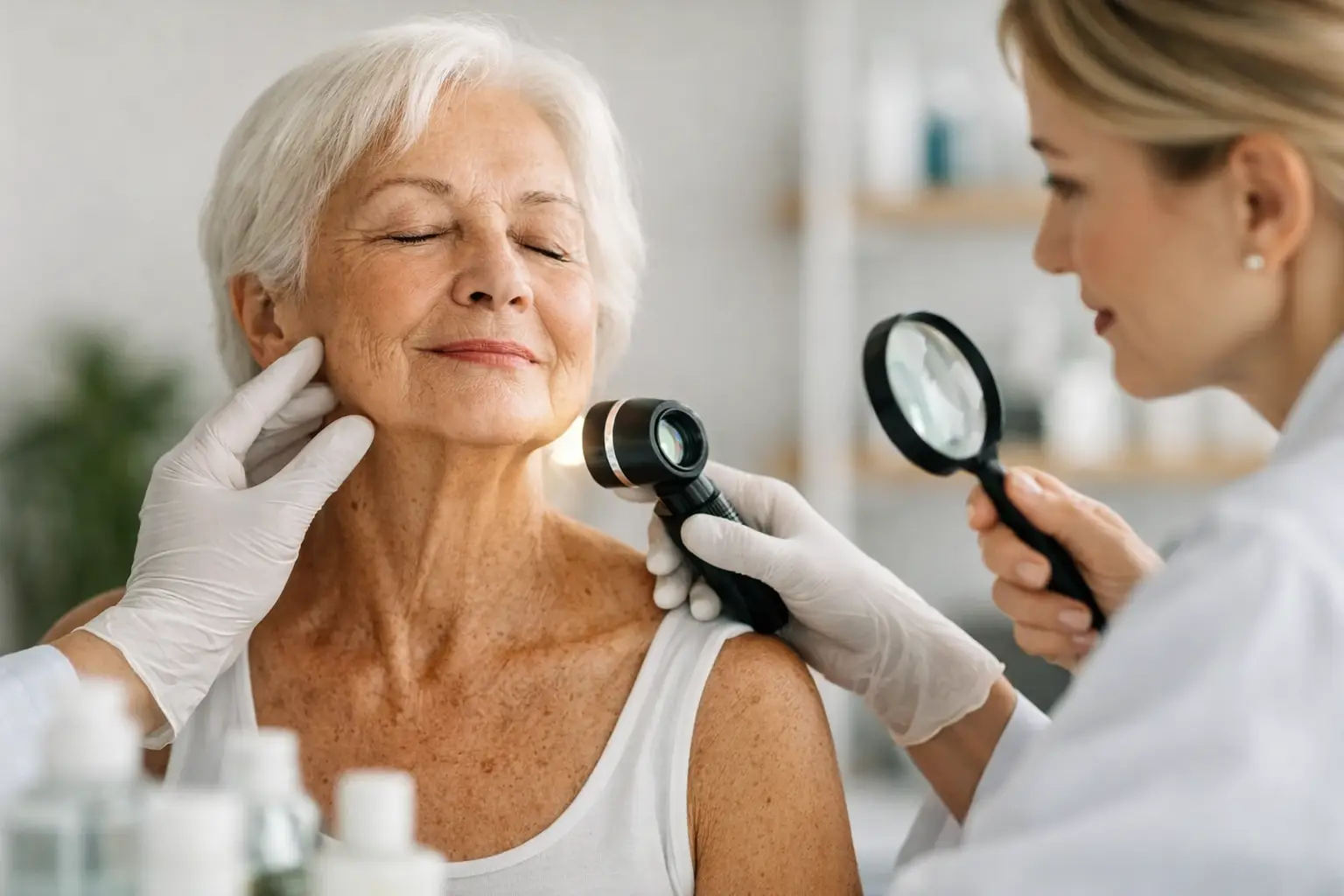 Guía de dermatología geriátrica para cuidar la piel
