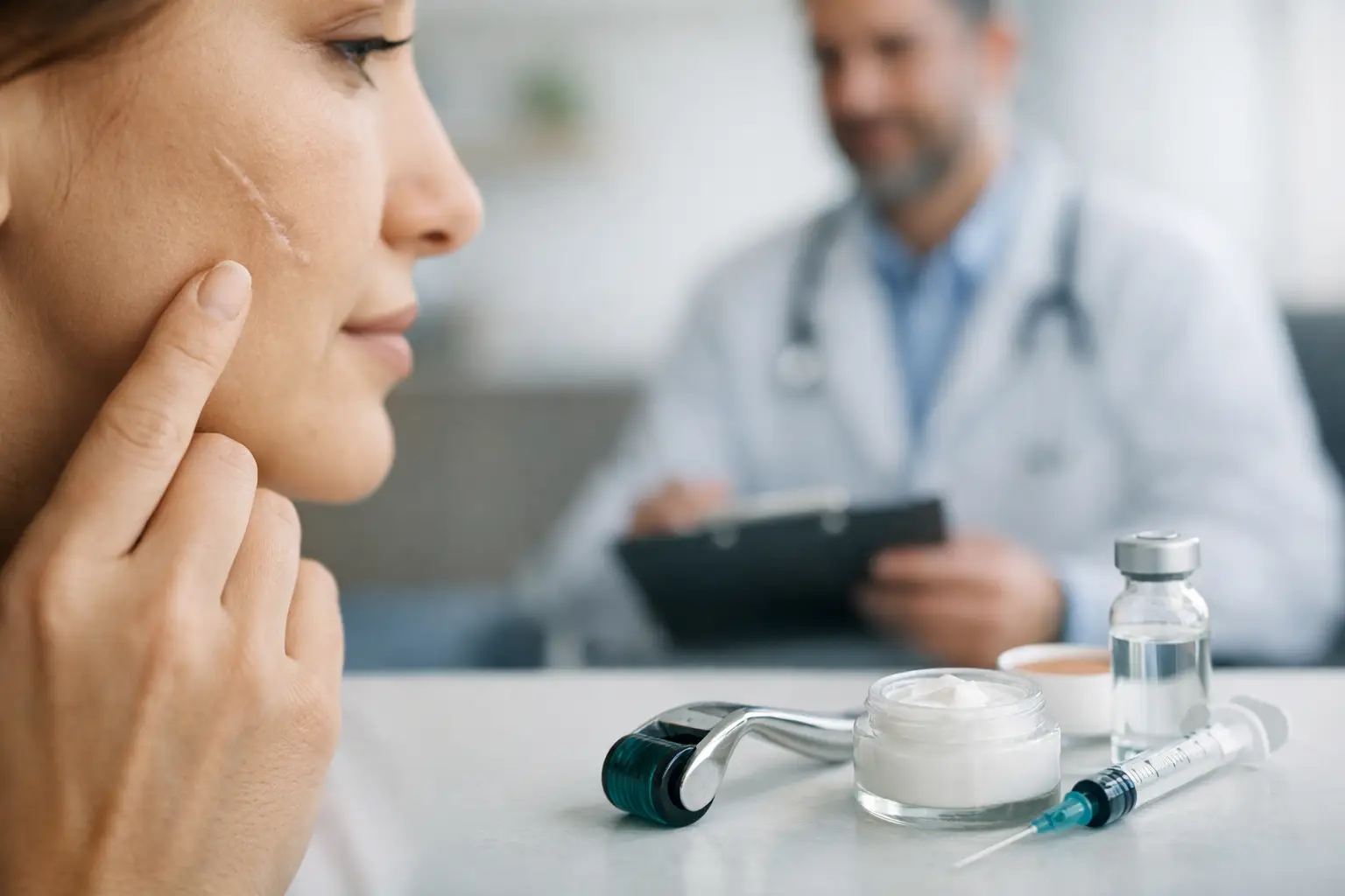 ¿Qué tratamiento médico para cicatrices funciona?